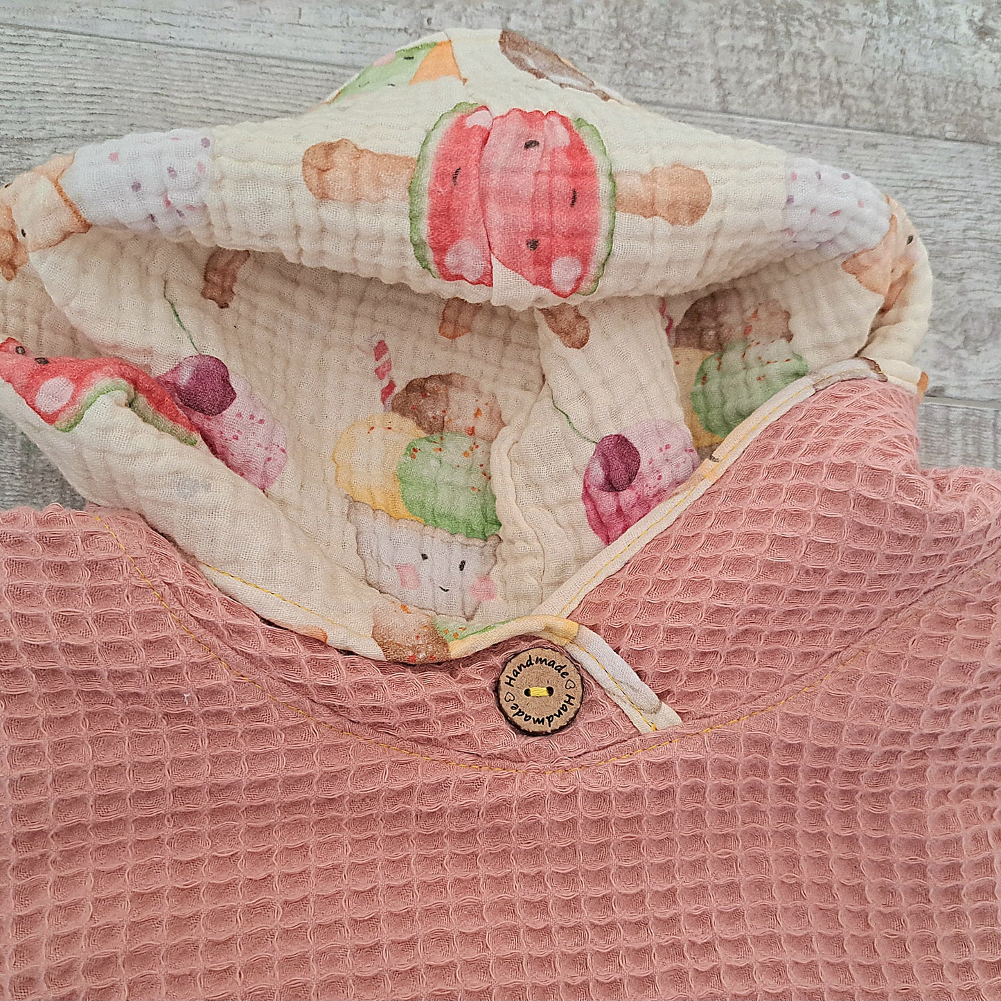 Badeponcho, Handtuch, Kleinkinderaccessoire, Babyaccessoire, praktisch, schnelltrocknend, luftig, leicht, Sommeraccessoire