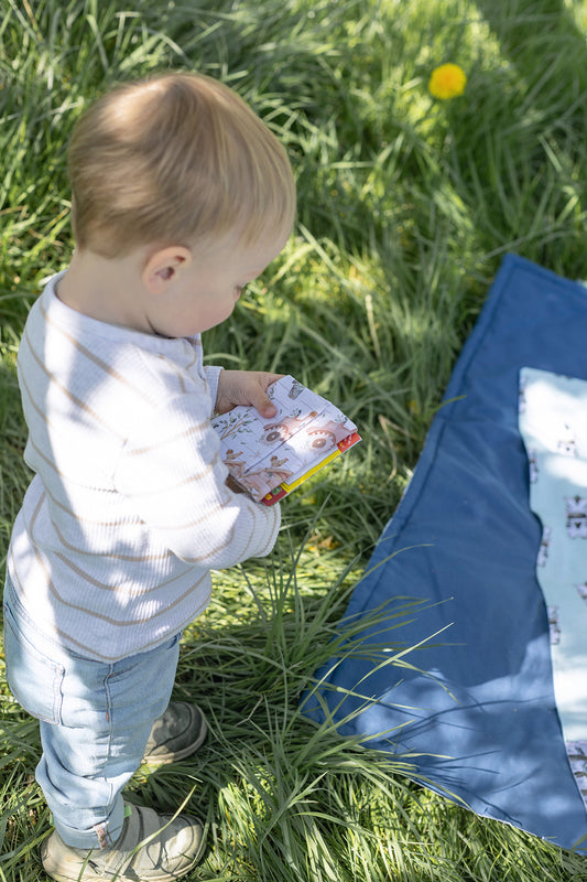 BUCHHÜLLE für "Pixibücher" | für bis zu 4 Pixi-Lieblingsbücher - auch geeignet für Unkaputtbarbücher (Empfehlung hier 1 Buch pro Seite)