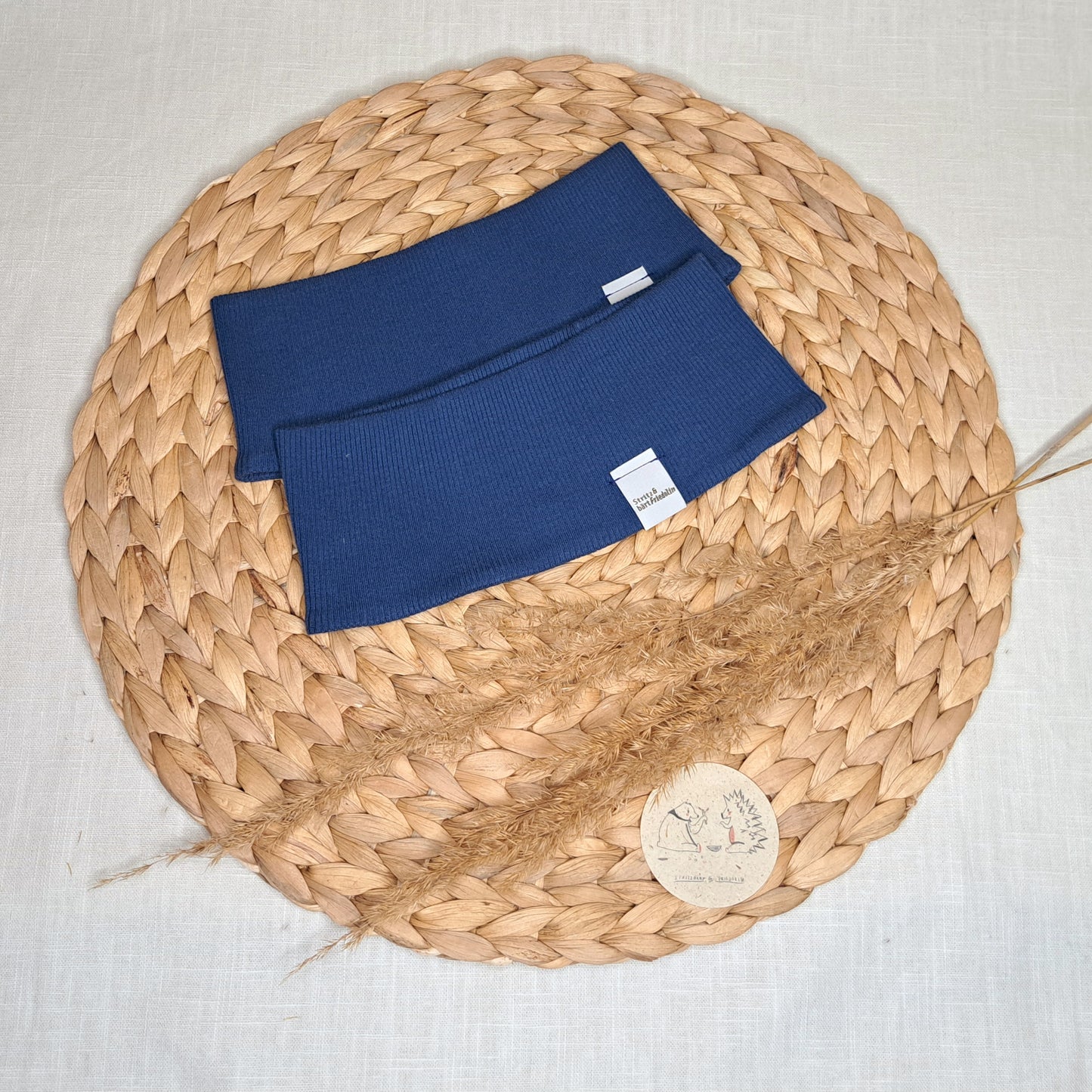 Stirnband, Kinder, Motive, mitwachsend, Dunkelblau