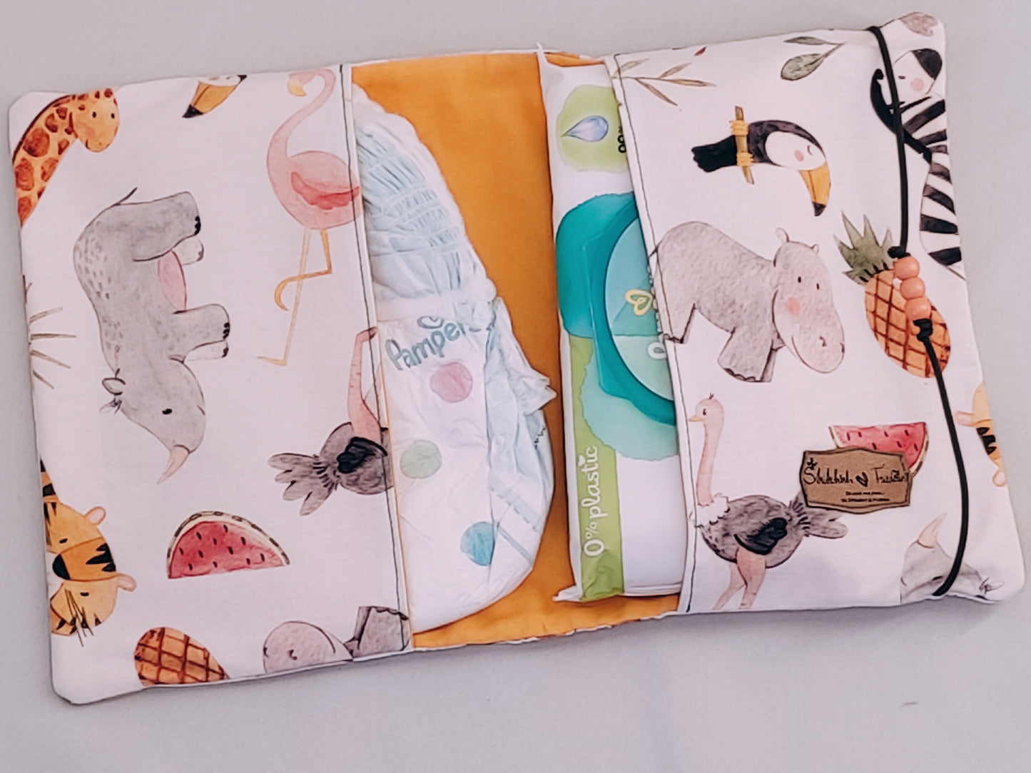 Windeltasche, Wickeltasche, Windeln, Feuchttücher, Organizer,