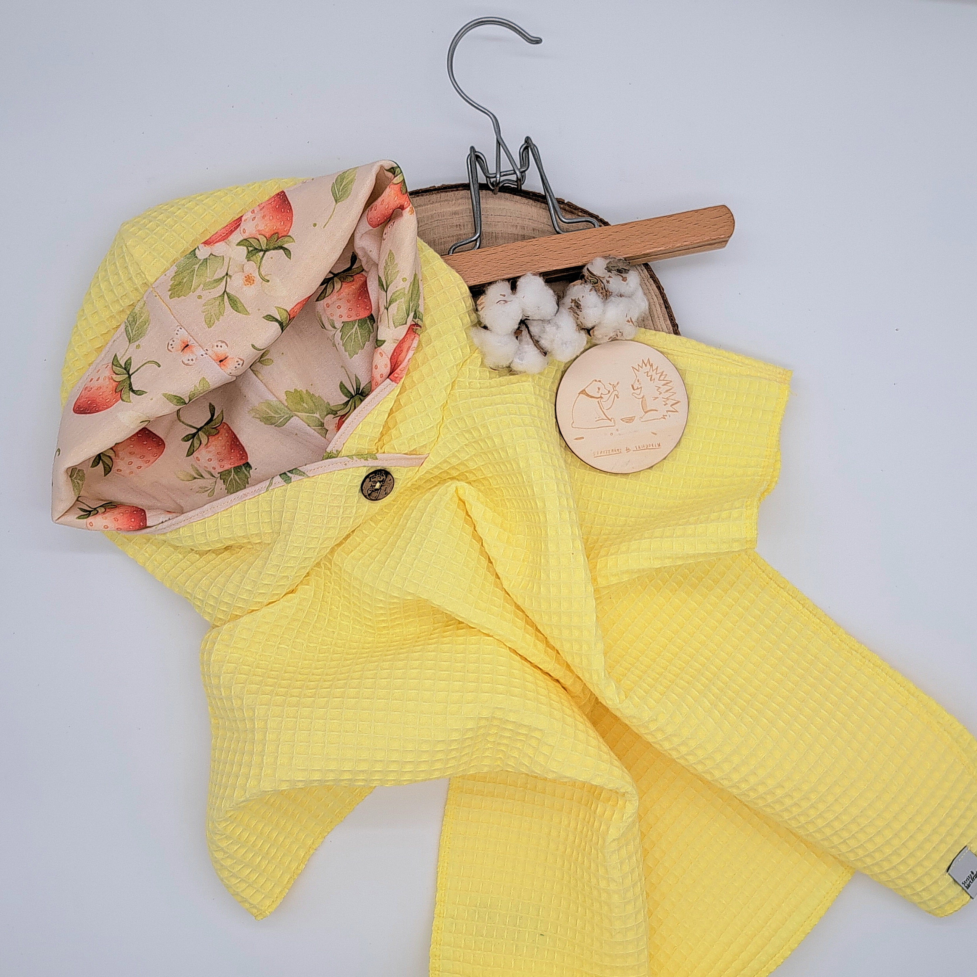  Badeponcho, Handtuch, Kleinkinderaccessoire, Babyaccessoire, praktisch, schnelltrocknend, luftig, leicht, Sommeraccessoire