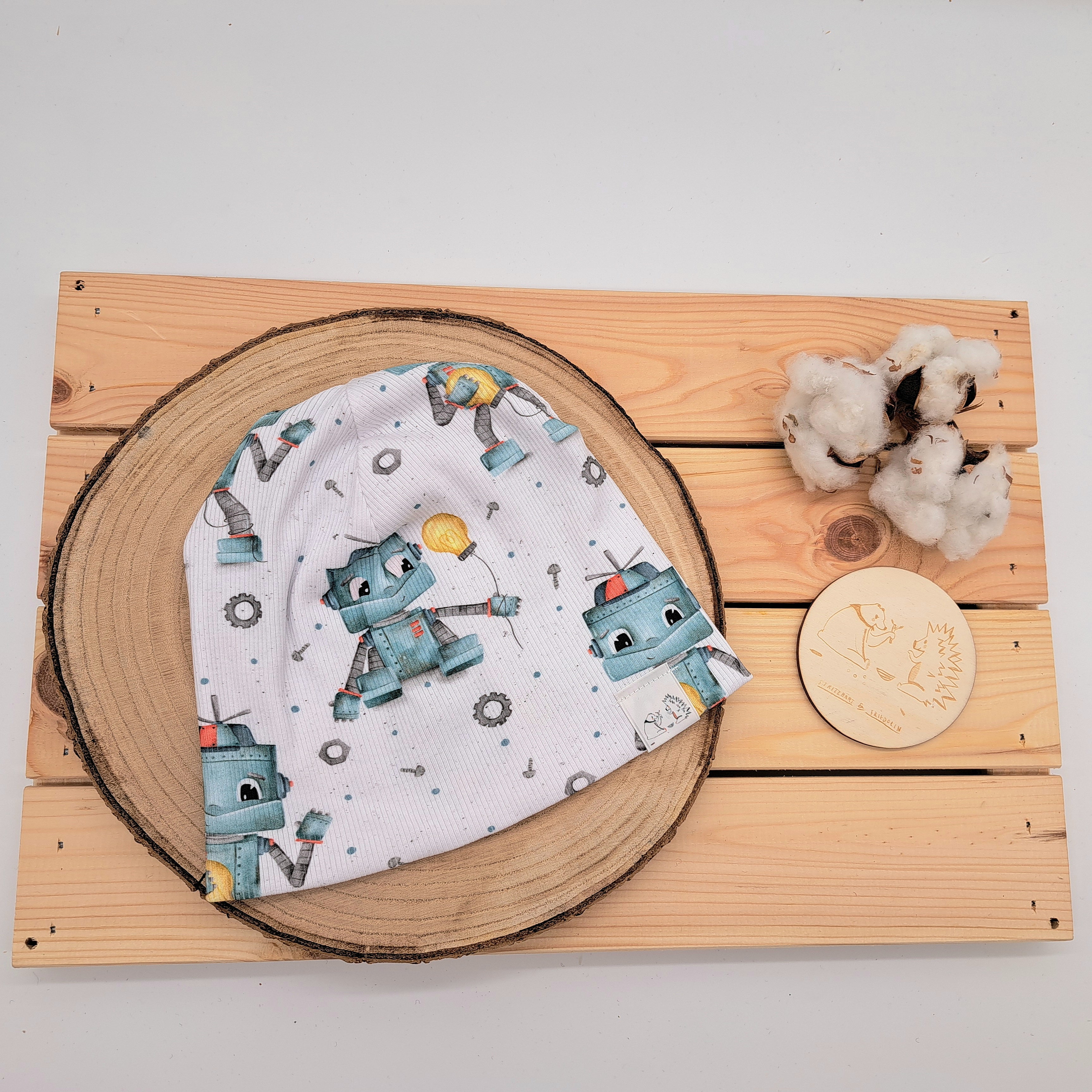 Beanie, Mütze, Kleinkind, Baby, mitwachsend, Frühjahr, Herbst