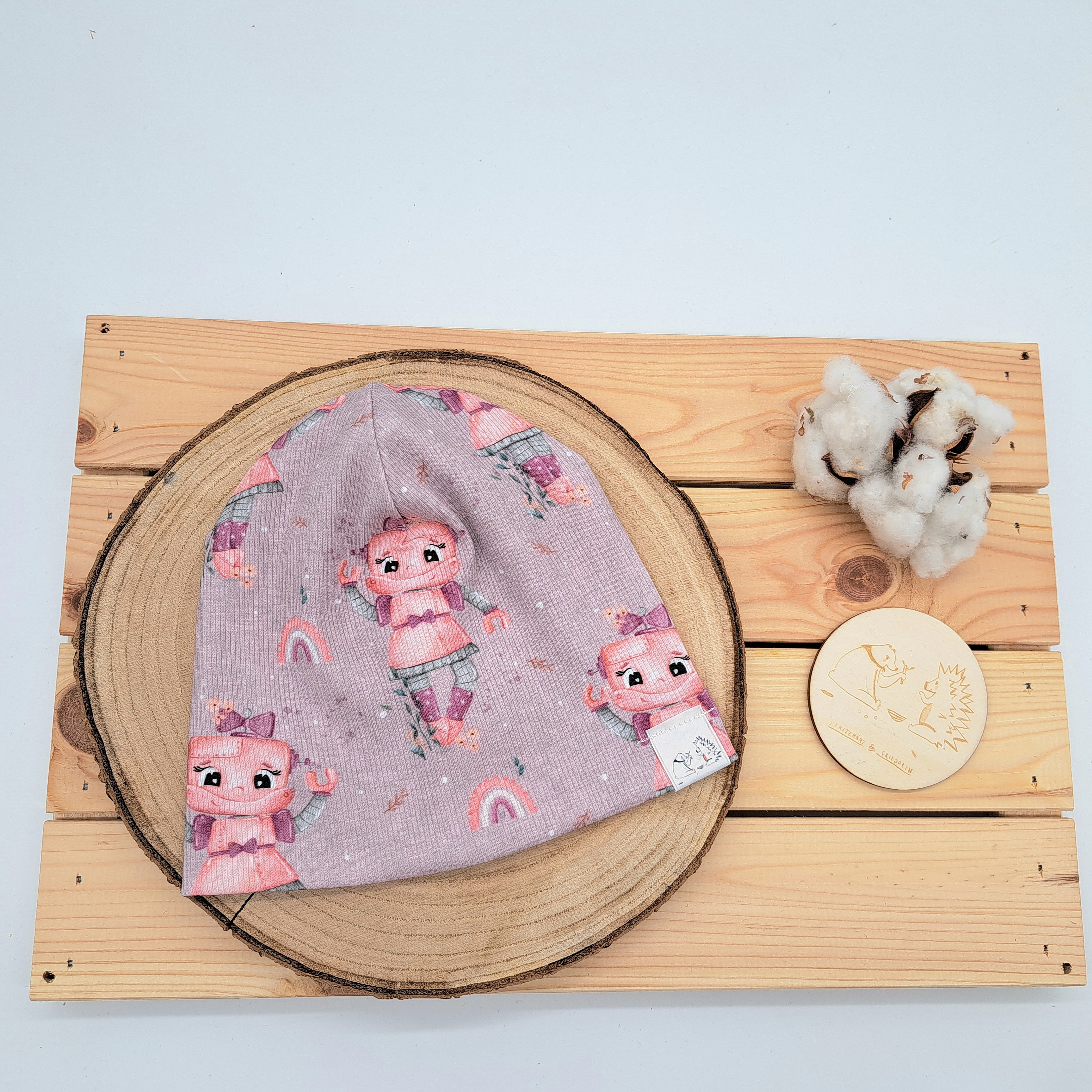 Beanie, Mütze, Kleinkind, Baby, mitwachsend, Frühjahr, Herbst