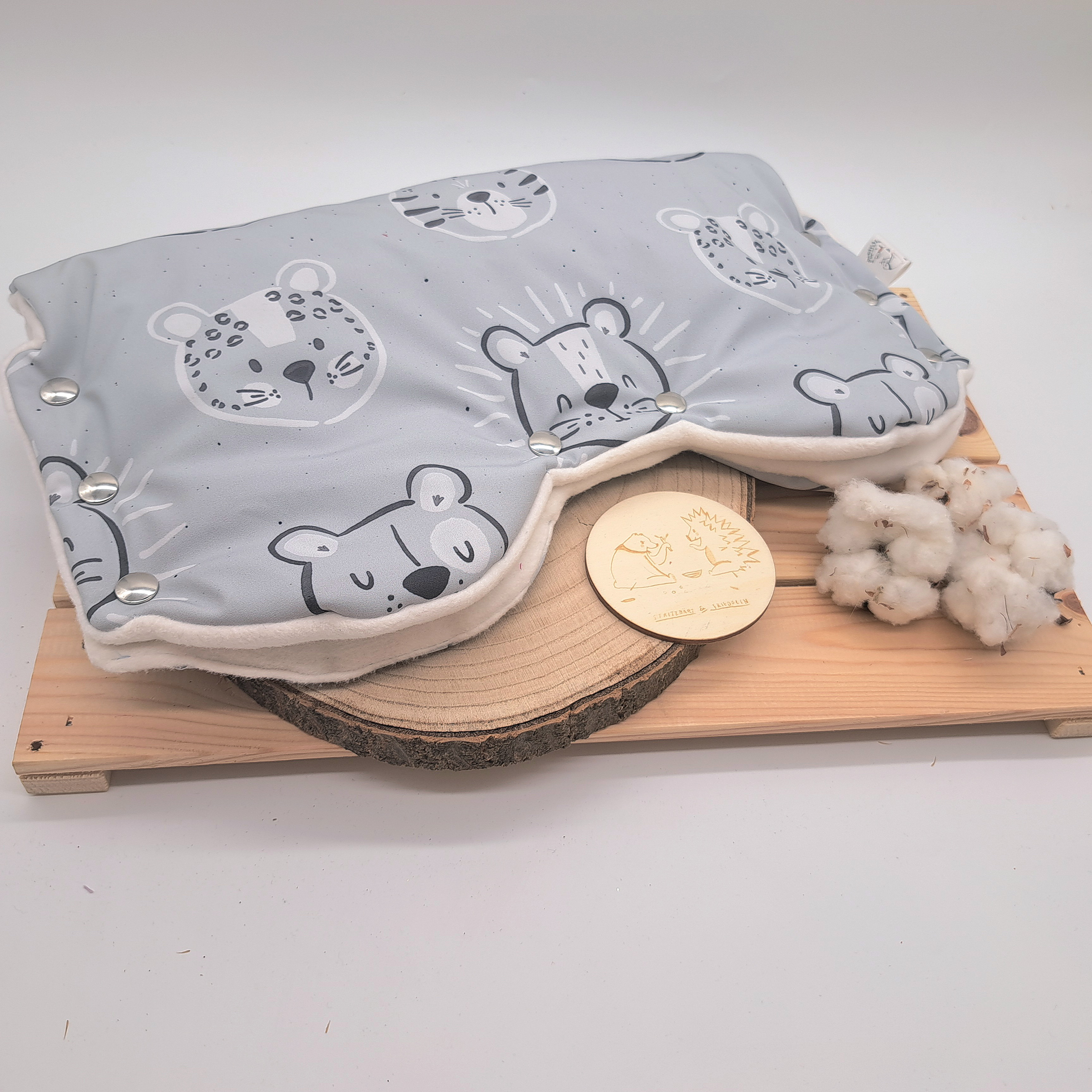 Kinderwagenmuff - Handwärmer für den Kinderwagen, entspannte Spaziergänge auch an kalten Tagen