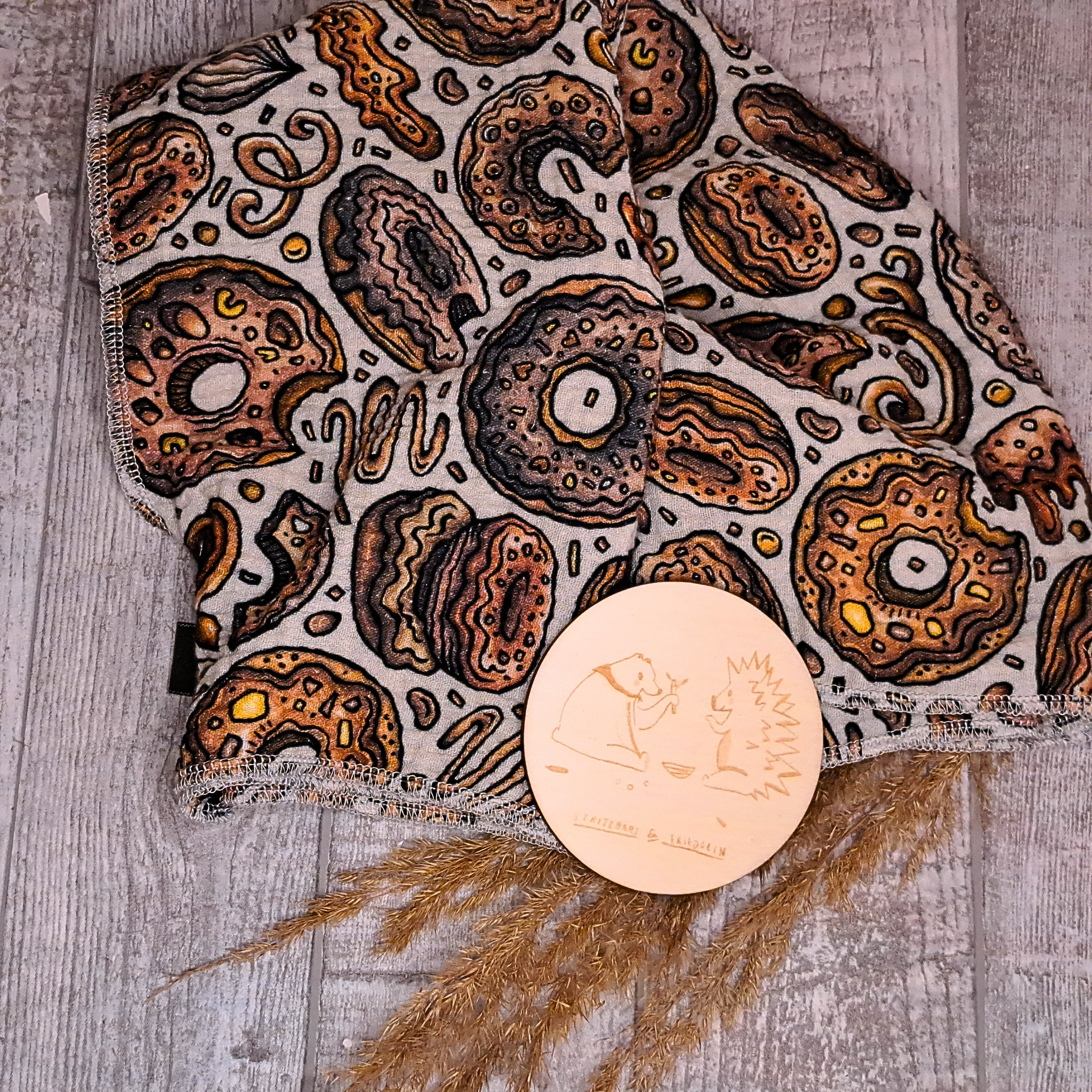 Musselintuch, Schmusetuch, Babydecke, Spucktuch, Weicher Stoff, Kuschelig